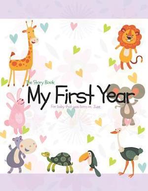 The Story Book My First Year for Baby That Was Born on June