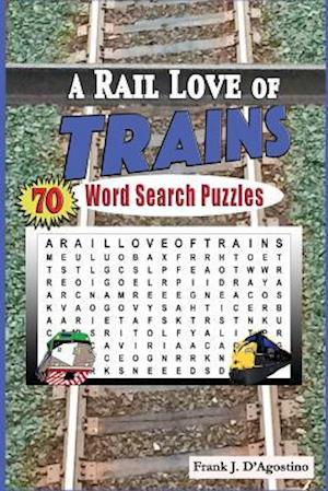 A Rail Love of Trains Word Search Puzzles