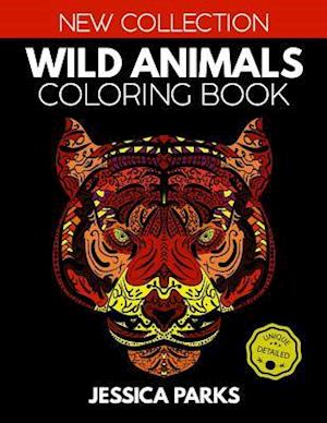 Wild Animals Coloring Book