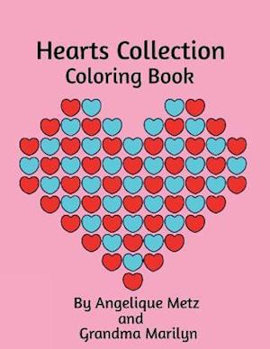 Hearts Collection Coloring Book