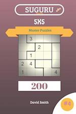 Suguru Puzzles - 200 Master Puzzles 5x5 Vol.4