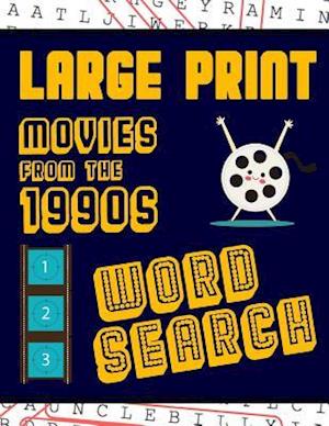 Large Print Movies From The 1990s Word Search