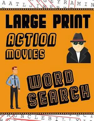 Large Print Action Movies Word Search