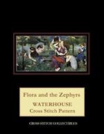 Flora and the Zephyrs: Waterhouse Cross Stitch Pattern 