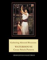 Gathering Almond Blossoms: Waterhouse Cross Stitch Pattern 