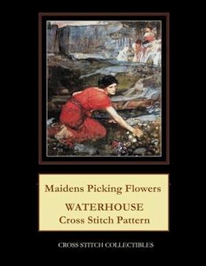 Maidens Picking Flowers: Waterhouse Cross Stitch Pattern