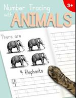 Number Tracing with Animals