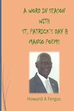 A Word in Season with St. Patrick's Day & Mango Poems
