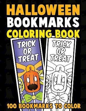 Halloween Bookmarks Coloring Book