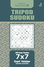 Tripod Sudoku - 200 Easy Puzzles 7x7 (Volume 2)