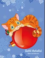 Gatti Natalizi Libro da Colorare 1