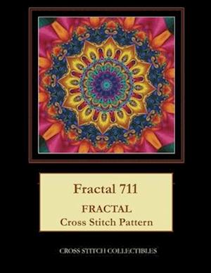 Fractal 711: Fractal Cross Stitch Pattern