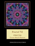 Fractal 712: Fractal Cross Stitch Pattern 