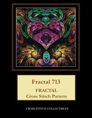 Fractal 713: Fractal Cross Stitch Pattern