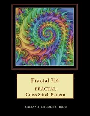 Fractal 714: Fractal Cross Stitch Pattern