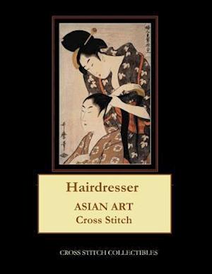 Hairdresser: Asian Art Cross Stitch Pattern