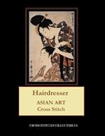 Hairdresser: Asian Art Cross Stitch Pattern 