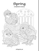 Spring Coloring Book for Grown-Ups 1