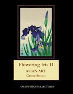 Flowering Iris II: Asian Art Cross Stitch Pattern 