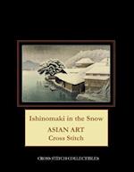 Ishinomaki in the Snow: Asian Art Cross Stitch Pattern 