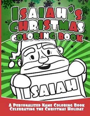 Isaiah's Christmas Coloring Book