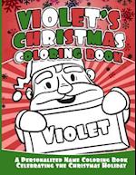 Violet's Christmas Coloring Book