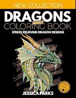 Dragons Adult Coloring Book