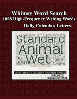 Whimsy Word Search, 1098 High-Frequency Writing Words, Letters