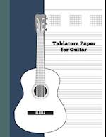 Tablature Paper for Guitar