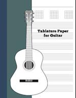 Tablature Paper for Guitar