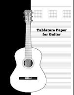 Tablature Paper for Guitar