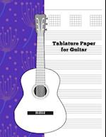 Tablature Paper for Guitar