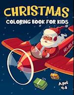 Christmas Coloring Book for Kids Ages 4-8