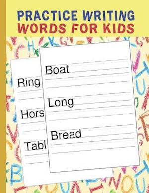 Practice Writing Words for Kids