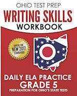 Ohio Test Prep Writing Skills Workbook Daily Ela Practice Grade 5