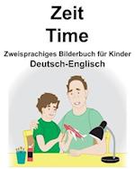 Deutsch-Englisch Zeit/Time Zweisprachiges Bilderbuch Für Kinder