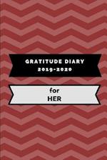 Gratitude Diary 2019-2020 for Her