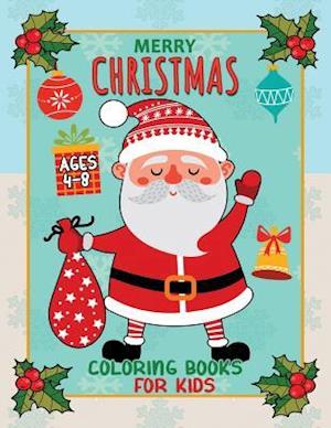 Merry Christmas Coloring Books for Kids Ages 4-8