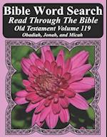 Bible Word Search Read Through the Bible Old Testament Volume 119