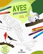 Aves Para Colorear Vol.1