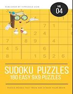 Sudoku Puzzles - 180 Easy 9x9 Puzzles