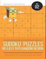 Sudoku Puzzles - 180 Easy 9x9 Random Region