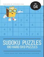 Sudoku Puzzles - 180 Hard 9x9 Puzzles