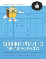 Sudoku Puzzles - 180 Hard 9x9 Puzzles