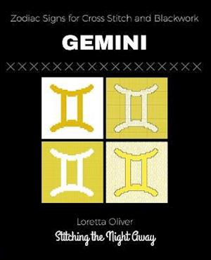 Gemini Zodiac Signs for Cross Stitch and Blackwork