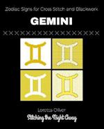 Gemini Zodiac Signs for Cross Stitch and Blackwork