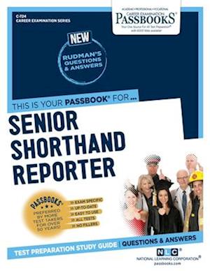 Senior Shorthand Reporter (C-724), 724