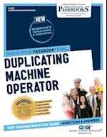 Duplicating Machine Operator