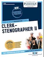 Clerk-Stenographer II