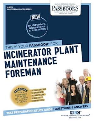 Incinerator Plant Maintenance Foreman (C-2773), 2773